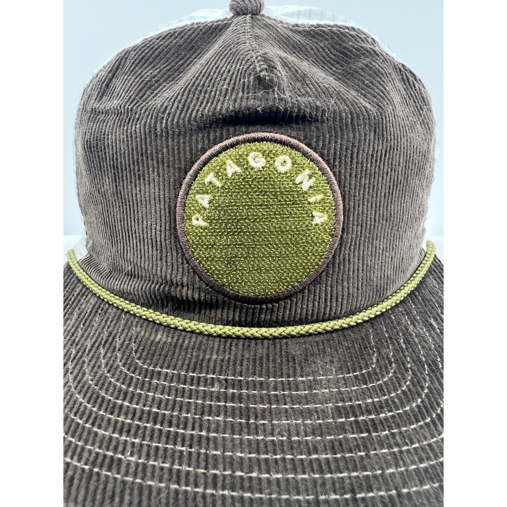 Patagonia Fly Catcher Hat Hook Hopper Otter Brown Snapback Gorpcore Corduroy NEW